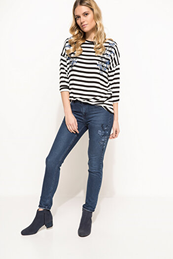 DeFacto Pantaloni de damă Rebeca Skinny Denim