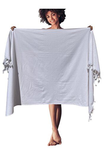 CottonTherapy Saade 95x180 Cm Peshtamal Towel 100% Cotton