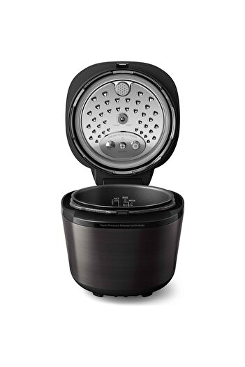 Philips All In One Cooker Çok Amaçlı Basınçlı Pişirici, 5 L, Elektrikli Düdüklü Tencere, Siyah , Hd2151/62