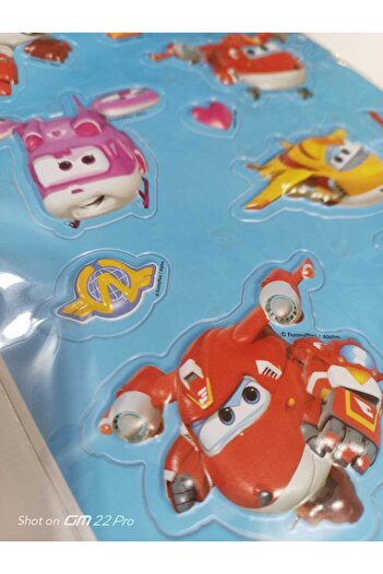 Cem Embossed Stickers A4 Size (2 Pieces)
