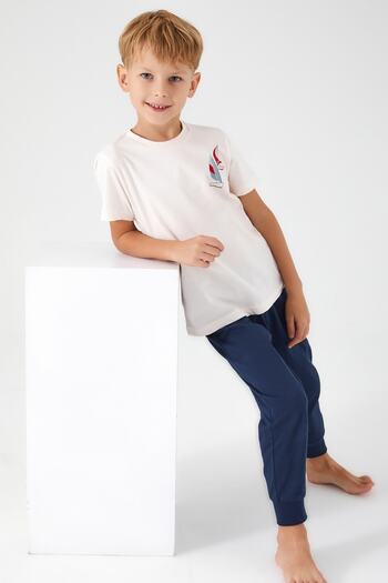 Arnetta Boat Baba oğul Pijama Takım