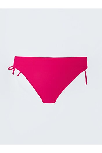 LC Waikiki Damen-Bikinihose – einfarbiger Raschelstoff