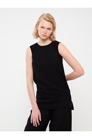 LC Waikiki Crew Neck Women's Plain Tunic