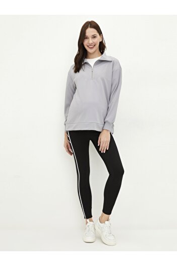 LC Waikiki Umstandsleggings mit Baucheinsatz und schlichtem Paspeldetail