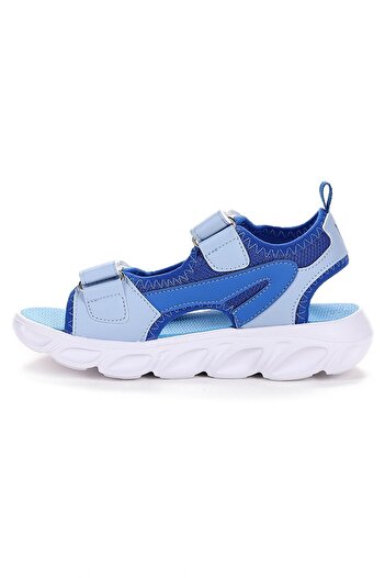 Vicco Orjinal Yazlık Erkek Çocuk Işıklı Bantlı Yumuşak Taban Sandalet Boy Child Sandals