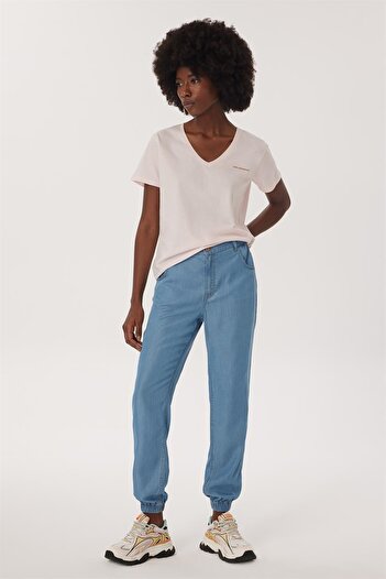 Lee Cooper Quenn Kadın Jean Pantolon Blue Lıght