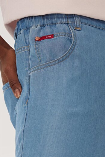 Lee Cooper Quenn Kadın Jean Pantolon Blue Lıght