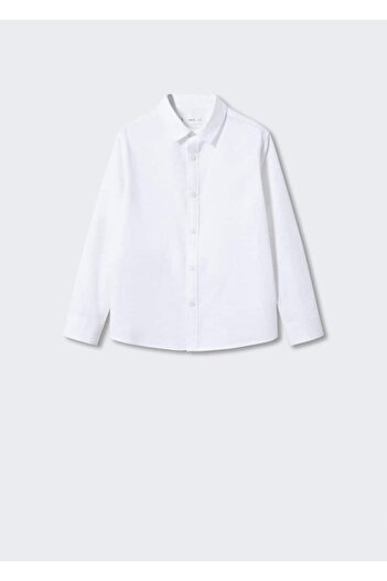 MANGO Kids Tricou Alb Pentru Copii
