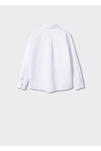 MANGO Kids Tricou Alb Pentru Copii