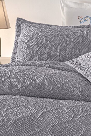 Puffy Julian Smoked Single Bed Set