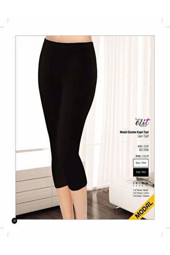 Tutku Elit Women's Modal Lycra Capri Tights 2102 - 3 Pieces