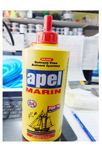 Beta Kimya Apel Marin Deniz Tutkalı Poliüretan Suya Dayanıklı Deniz Gemi Tutkalı 600 Ml 550 G