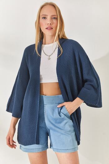 Olalook Indigo Bat Spring Cardigan HRK-19000057