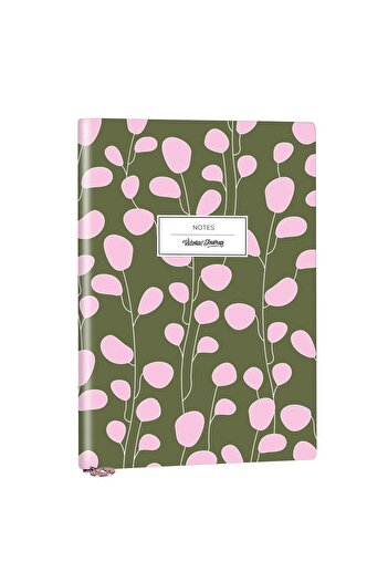 Victoria's Journals Smyth Flexy Art Flexible Cover Vegan Leather 192 Sheets A6 80grLined Notebook
