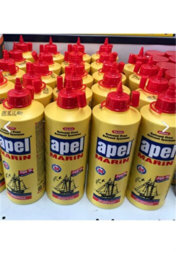 Beta Kimya Apel Marin Deniz Tutkalı Poliüretan Suya Dayanıklı Deniz Gemi Tutkalı 600 Ml 550 G