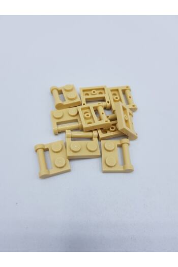 LEGO لوحة ملحقات Moc مخصصة معدلة 1 × 2 شريط أفقي طوب مسطح بني 4 قطع سيتم إرسالها