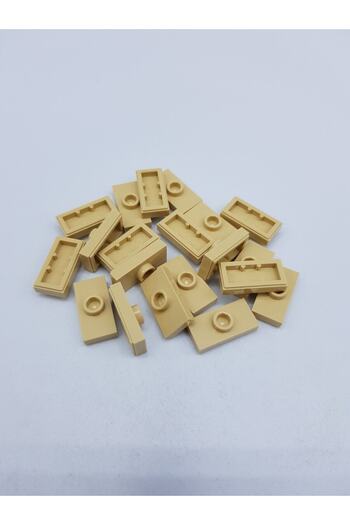 LEGO لوحة ملحقات Moc الأصلية المعدلة 1 × 2 بلاط مسطح بلون أسمر 6 قطع سيتم إرسالها