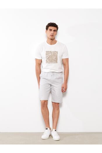 LC Waikiki Gabardine Men's Shorts - Standard Size