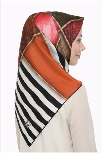 Levidor Women's Khaki Trend Twill Polyester Scarf