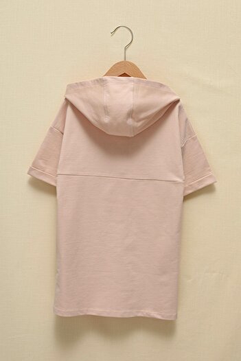 LC Waikiki Kız Çocuk Pembe G8Q Elbise
