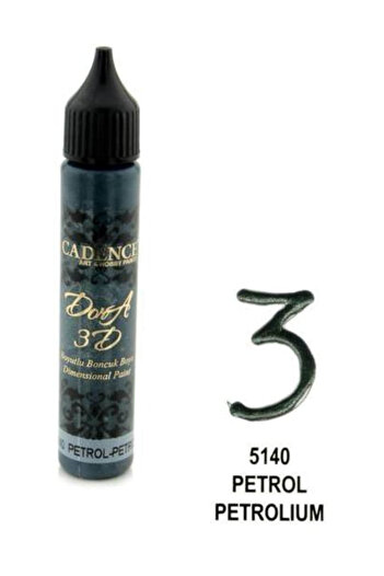 Cadence 3D Bead Paint Dora Petrol 5140