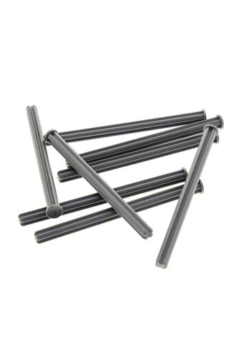 LEGO Technic Custom Accessory Mindstorms Dark Grey Axle 8L Stop Medium Size 4 Pcs to Send