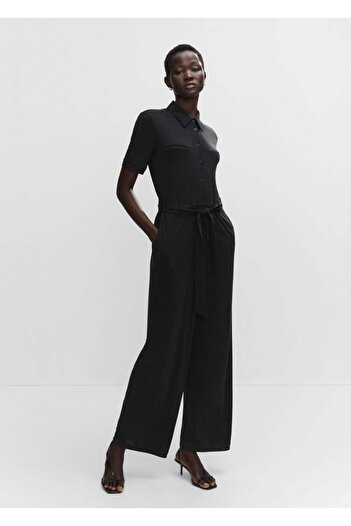 MANGO Woman Jumpsuit Lightweight and Fashionable Design