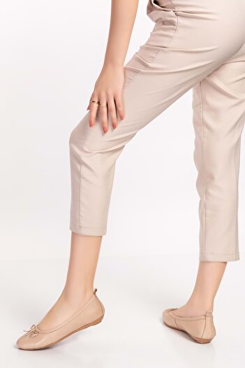 Gondol Genuine Leather Daily Ballerinas Esl.201