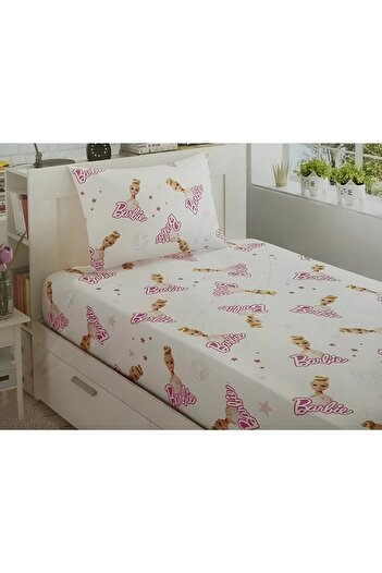 Barbie Single Sheet Set 100x200 Cm Elastic