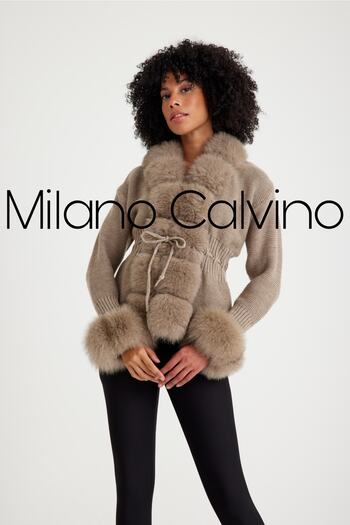 Milano Calvino Kürklü Triko Hırka