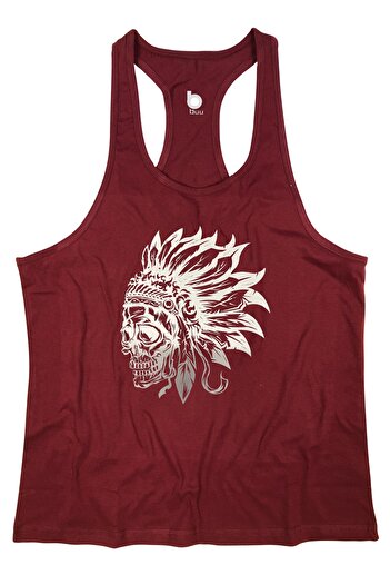 BLUU Indians Fitness Gym Tank Top Athlete