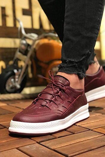 Chekich C-Rey CH040 Men's Burgundy Shoes