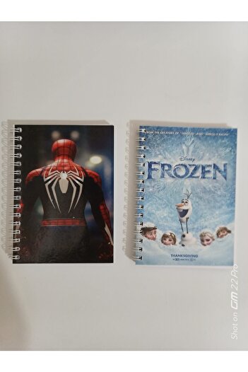 Mikro A6 Notepad Unlined (2 Pieces)