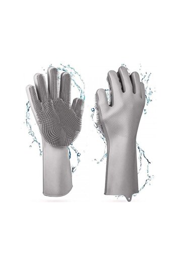 Nanopro Serrated Magic Silicone Dish Glove