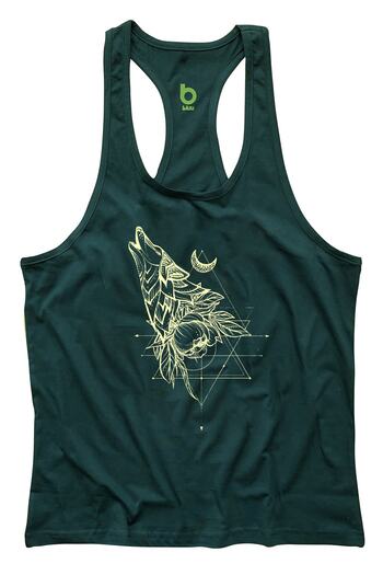 BLUU Wolfou Fitness Gym Tank Top Αθλητής