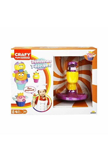 CRAFY Ice Cream Factory 200 G 29 Pieces - Yellow