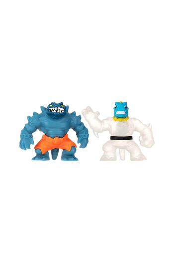 GIOCHI PREZIOSI Goojitzu Glowshifter 2 Pack Gjt40000 - Ultraglow Tyra Vs Shadowclaw Rock Jaw