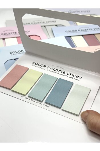 Padme studio Postit-sticky Notes-bloknot - 1 Adet(5’Lİ SÜTUN ŞEKLİNDEDİR)/random Olarak Gönderilecektir.