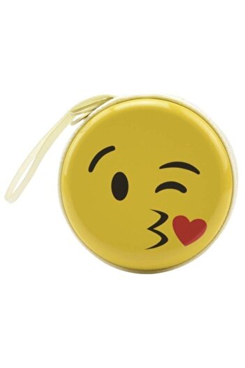 AGT Bohong Mini Zippered Box Kiss Emoji Coin Purse