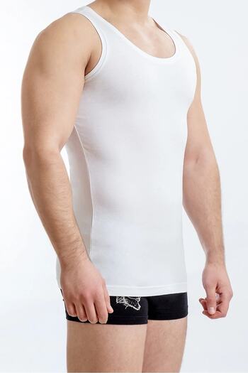 SEASOUL Organic Bamboo Men's Calcic Undershirt 1661