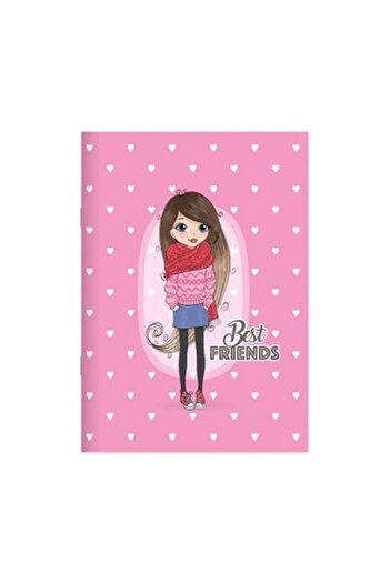 SEYFİKİRTASİYE A4 Unlined 40 Sheets Cardboard Cover Stitched Notebook 60 Gr White Color Paper