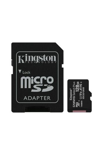 Kingston 128 GB Micro SD Card Cl10 Canvas Select Sdcs2/128gb