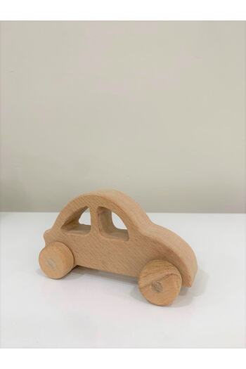 BİANNE ATÖLYESİ Wooden Wheel Trolley