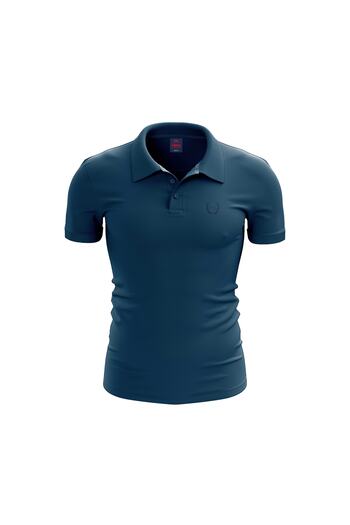 s.p.q.r Spqr Чоловіча футболка Polo - Короткий рукав, Sanctus Indigo