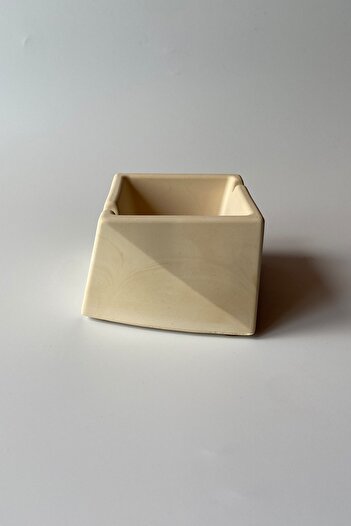 sin istanbul Asymmetric Ash Tray Beige