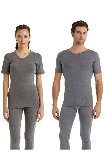 Blackspade 2. Level Unisex Gray Thermal Underwear - 1263