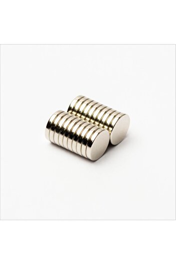 Hdg 40 Adet Yuvarlak Mini Neodyum Mıknatıs Magnet - D5x1mm