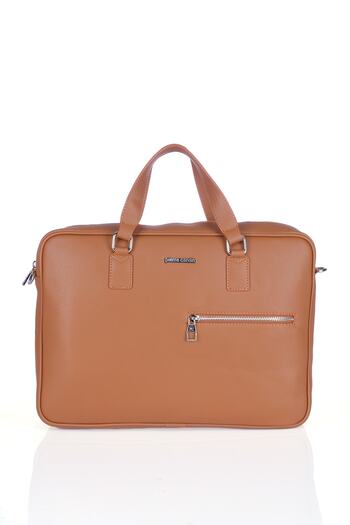 Pierre Cardin 01pc001180 حقيبة كمبيوتر محمول حقيبة كمبيوتر محمول حقيبة براون