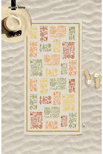 Marte Home Ethnic Beach Towel