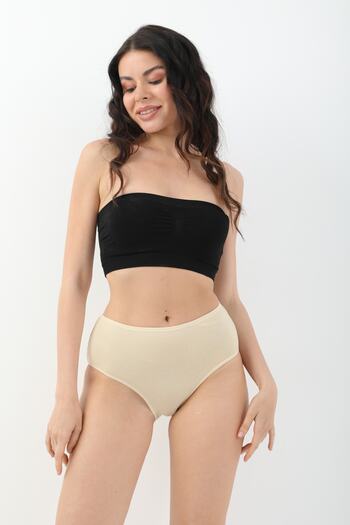 FOURAA Women's High Waist Mix Color Panties - Mixed Color High Waist Panties Bato Women's Panties
